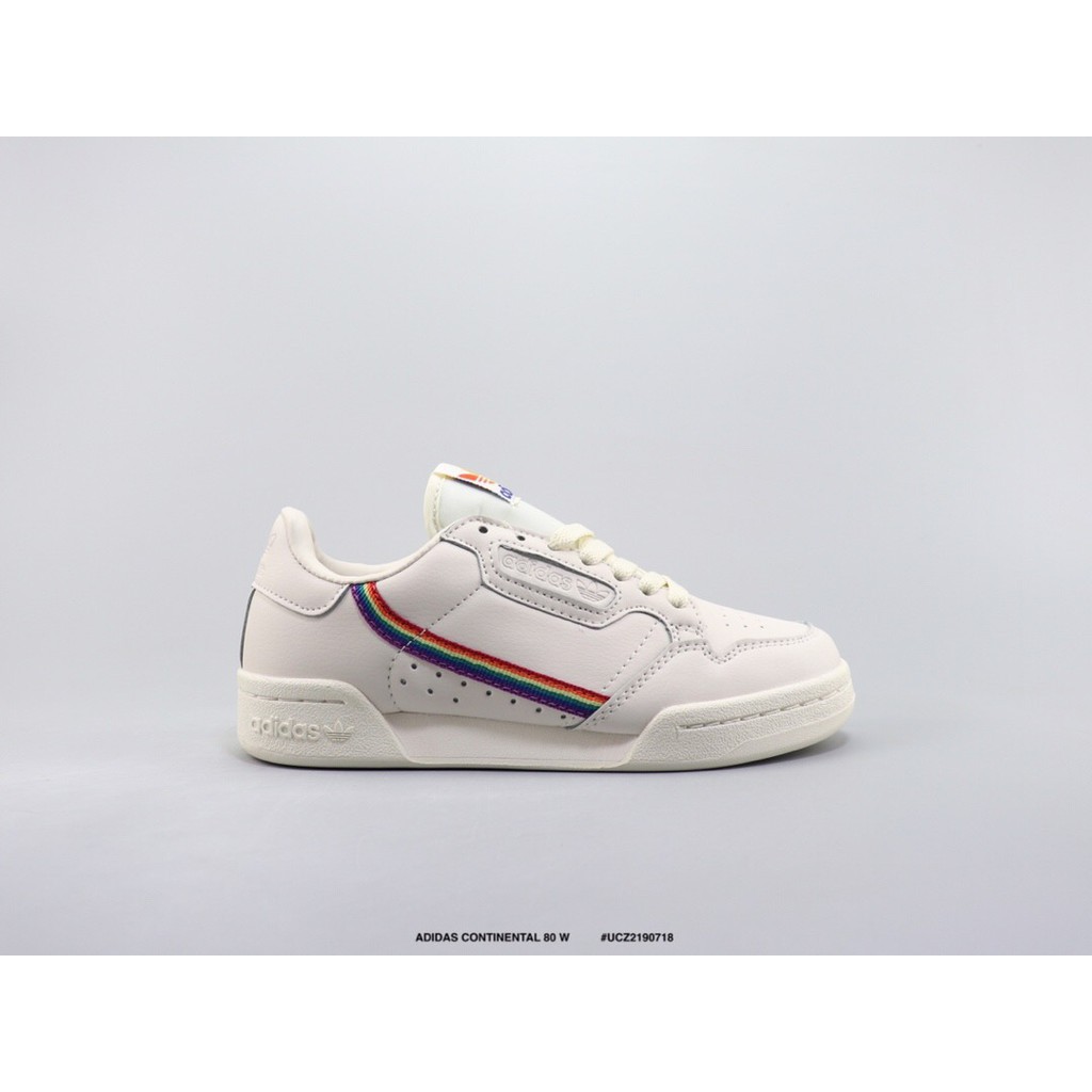 adidas continental rainbow
