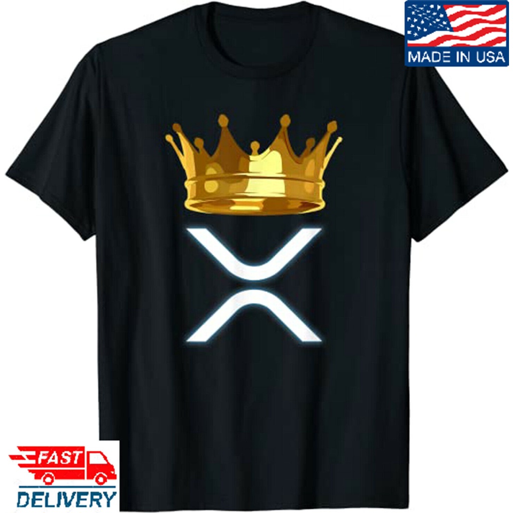 Xrp Merchandise Personality Custom Gift Blockchain Crypto T-Shirt, Xrp Coin Shirt