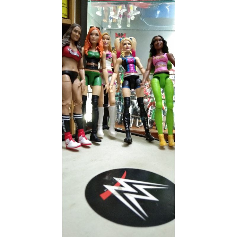 READY STOCK WWE DIVA ACTION FIGURE ORIGINAL BY MATTEL Shopee Malaysia