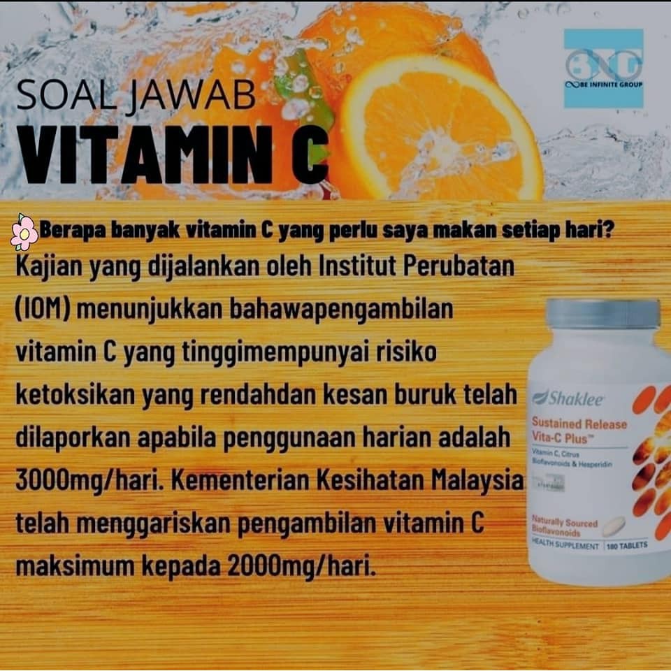 Shaklee Sustained Release Vita C Plus Good Vitamin C For Better Skin And Healthy Lifestyle Best Vitaminc Skin Shopee Malaysia