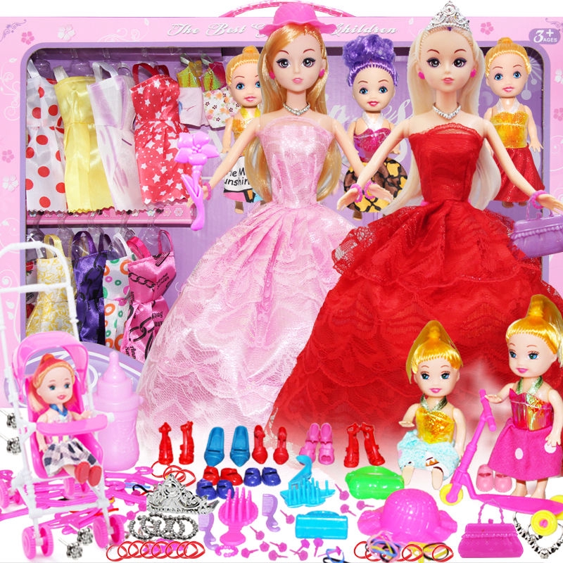 barbie doll in a box