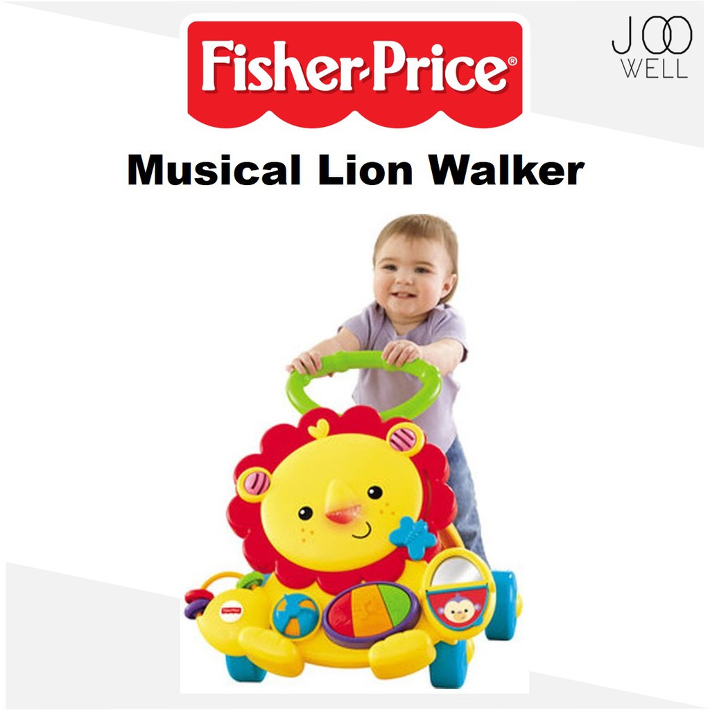 fisher price walking lion