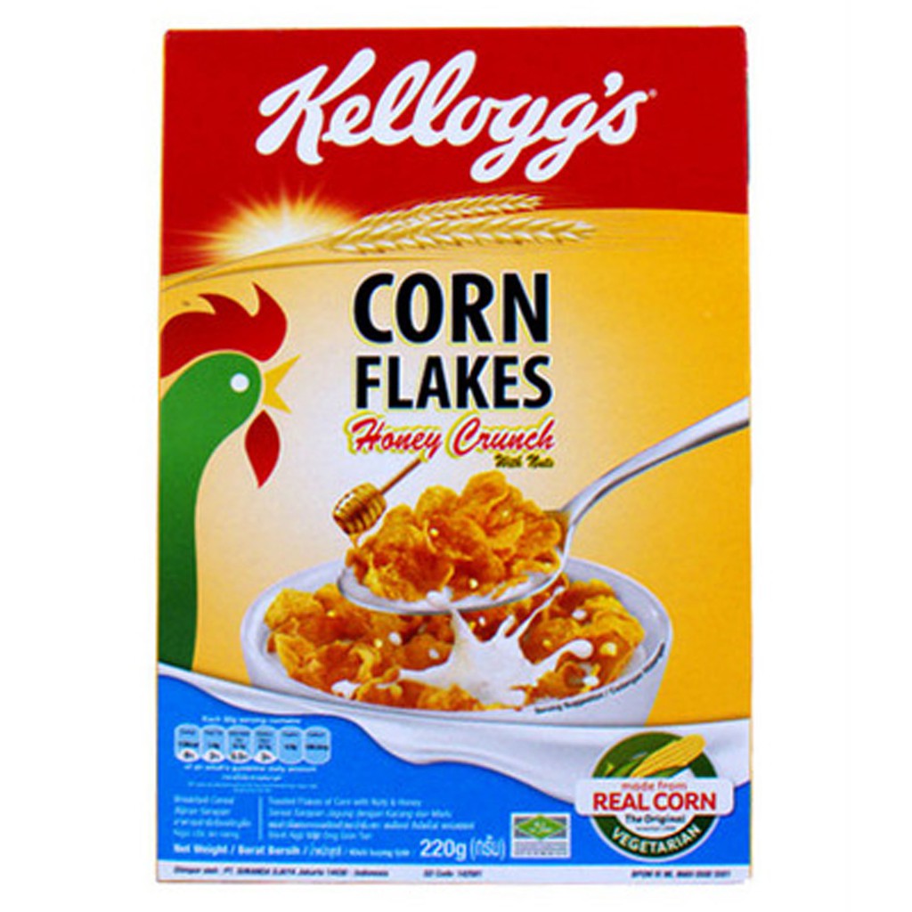 Kellogg S Honey Crunch Corn Flakes 2g Shopee Malaysia