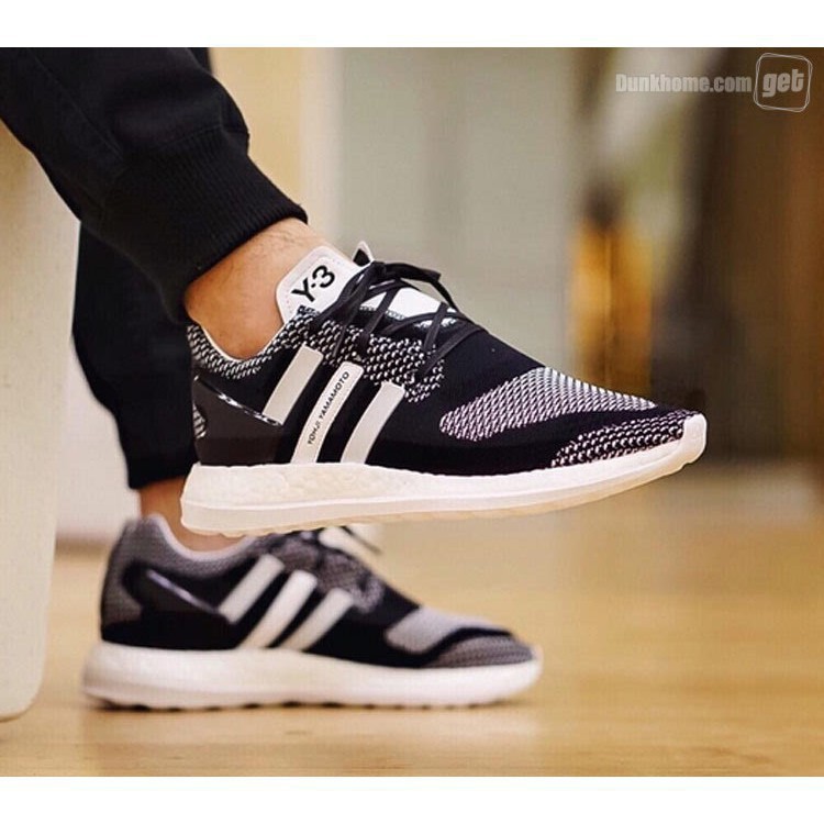 Y3 Pure Boost Zg Knit Black White Online Shopping