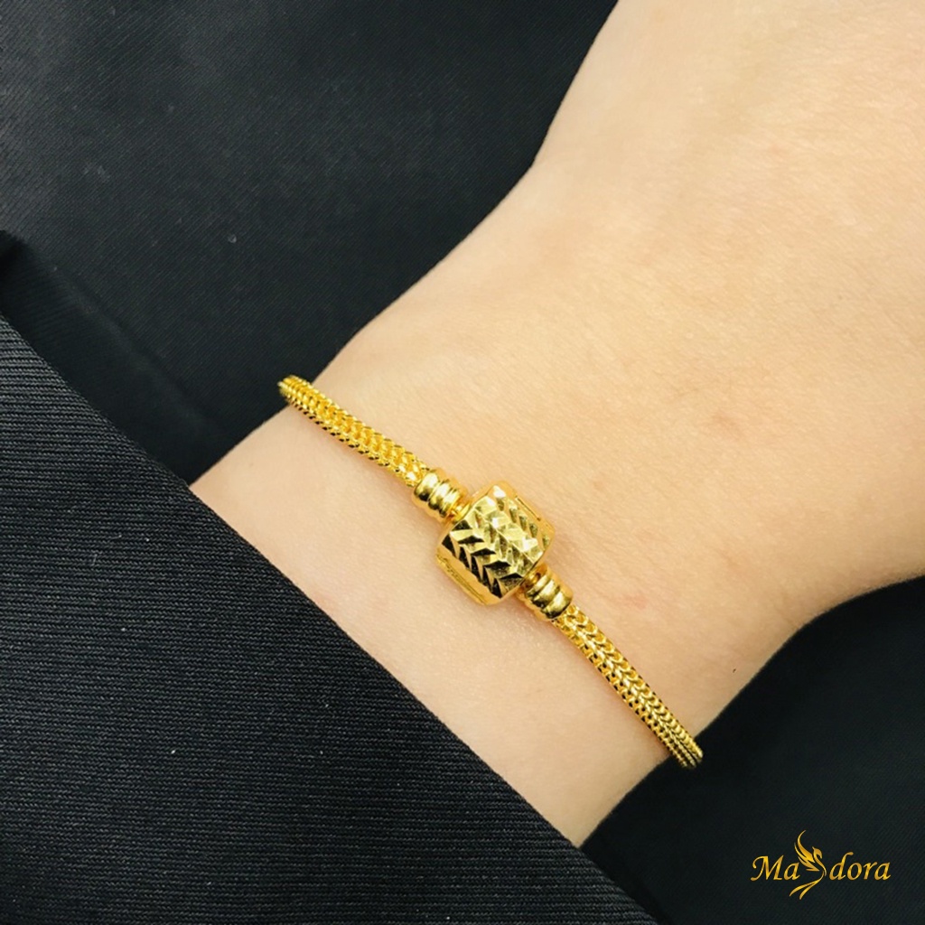 Buy Shopee Exclusive Masdora Bracelet 916 Gold Gelang Emas Masdora Cylinder Clasp Emas 916 Seetracker Malaysia