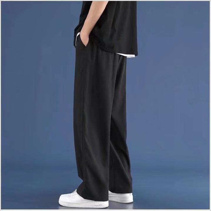 Multi Must （size M-8XL）Fashionable Hip-Hop Street Stitching Color Elastic Waist Loose Sportswear Trendy Boys Plus... - Image 4