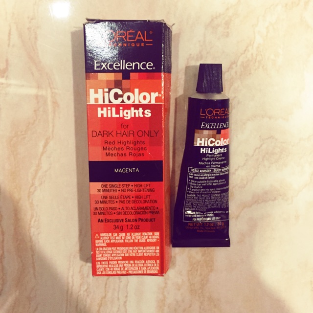 Loreal High Colour No Bleach Hair Dye Shopee Malaysia