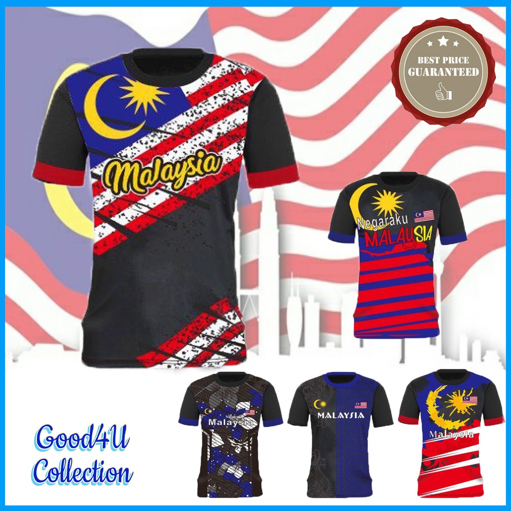 Kids Malaysia Shirt Baju Lelaki Budak Jersey Baju Sukan Shopee Malaysia