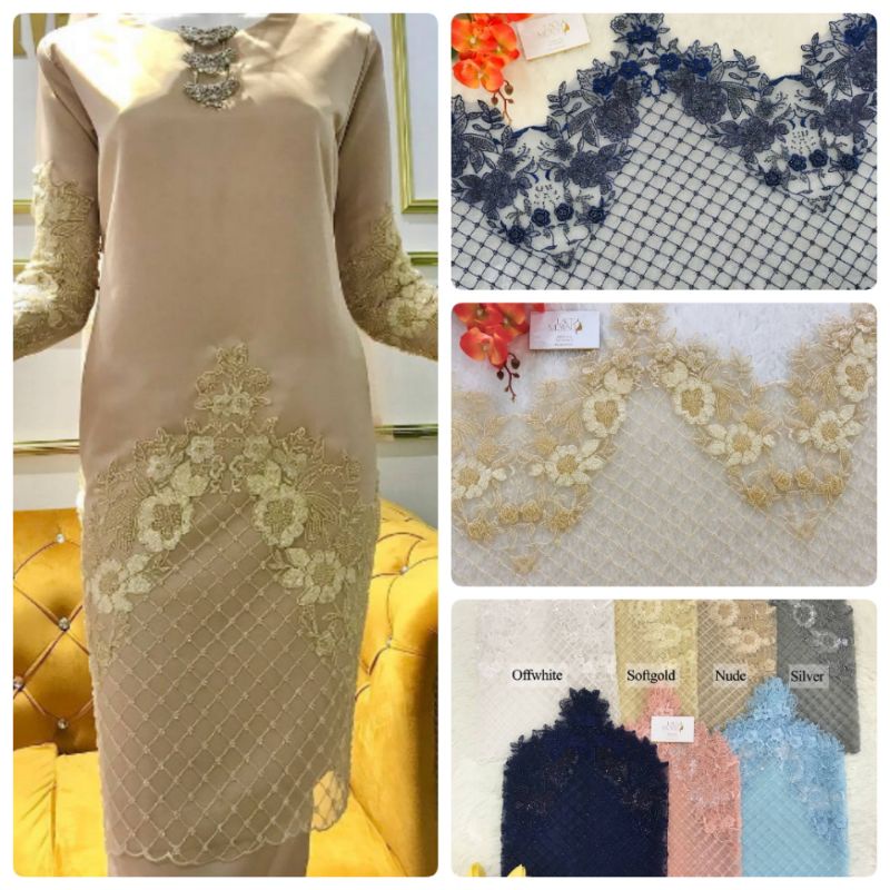 ♥️BORDERLACE LACE TRENDING VIRAL♥️ LACE MANIK, LACEMEWAH, MEWAHLACE,, BAJU PENGANTIN, BAJU NIKAH, BUSANA, VEIL, KAIN NET