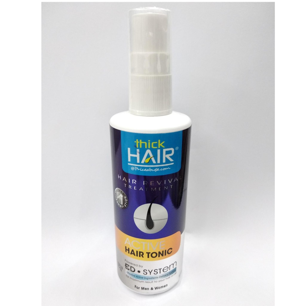 Thick Hair Revival Treatment Active Hair Tonic 80ml Shopee Malaysia