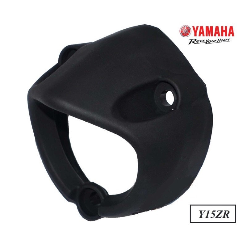 YAMAHA Y15ZR BLACK REAR MUFFLER CAP EXHAUST COVER HITAM Y15 Y15ZR COVER HITAM PIPE EXHAUST CAP