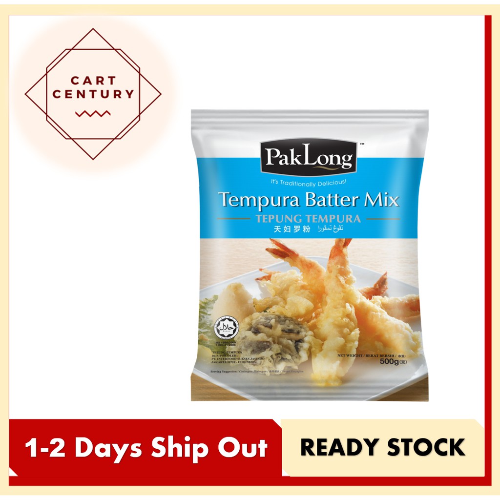 *HALAL* Pak Long Tempura Batter Mix 500g FREE BUBBLE WRAPPING SERVICE