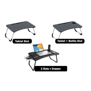 🔷ATAS🔷 Foldable Anti-slip Laptop Study Table Drawer Notebook ...