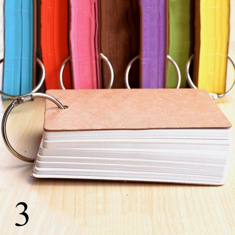 50 Sheets Memo Pad Binder Ring Easy Flip Flash Cards Study Cards Shopee Malaysia