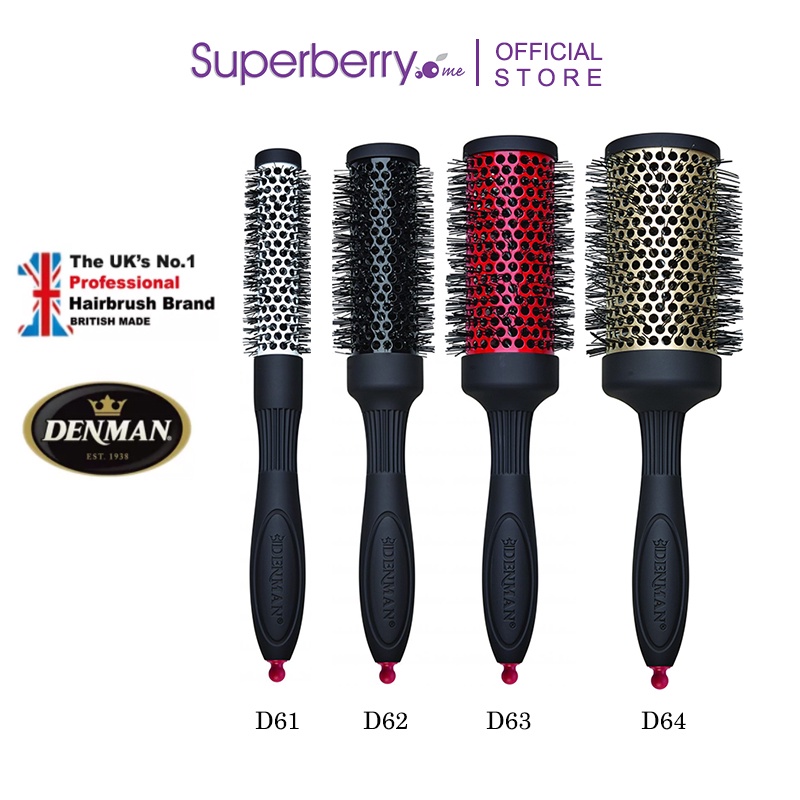 Denman ThermoCeramic Hot Curl Brushes | Shopee Malaysia