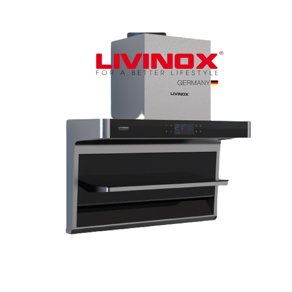 livinox cooker hood lch copperplus 90ss