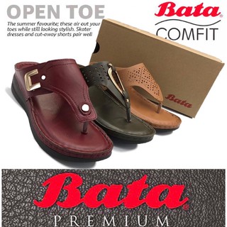 🔥New Design Women’s Wedges / Lady Comfort Bata Wedges / Comfort Sandals/ Selesa Ringan Gaya Lasak