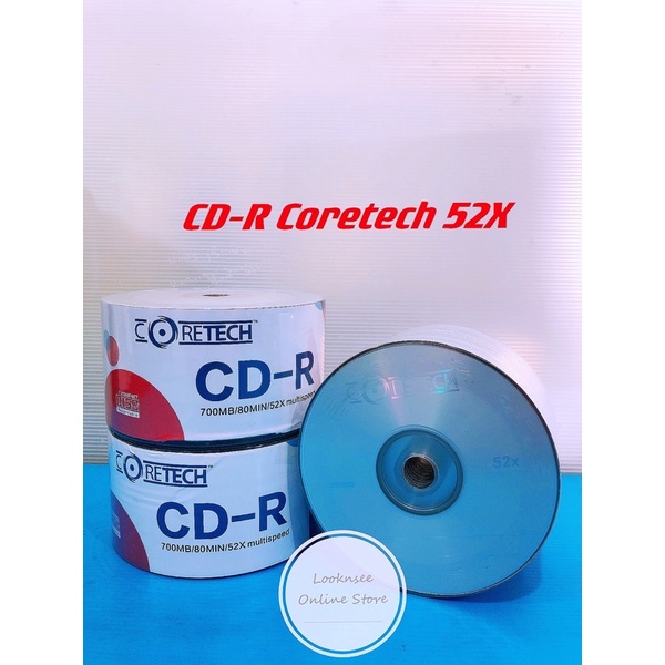 Coretech CD-R / CDR Silver 700MB 80MIN 52X~50Pcs Per Pack Shopee Malaysia Coretech CD-R / CDR Silver 700MB 80MIN 52X~50Pcs Per Pack Shopee Malaysia