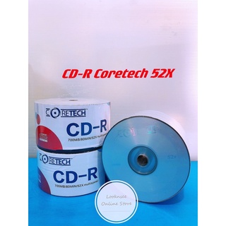 Coretech CD-R / CDR Silver 700MB 80MIN 52X~50Pcs Per Pack