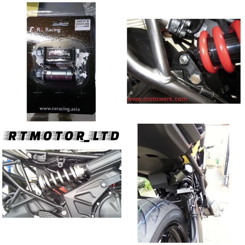 VERSYS650 LOWERING KIT KAWASAKI VERSYS650 LOWER RENDAH MONOSHOCK