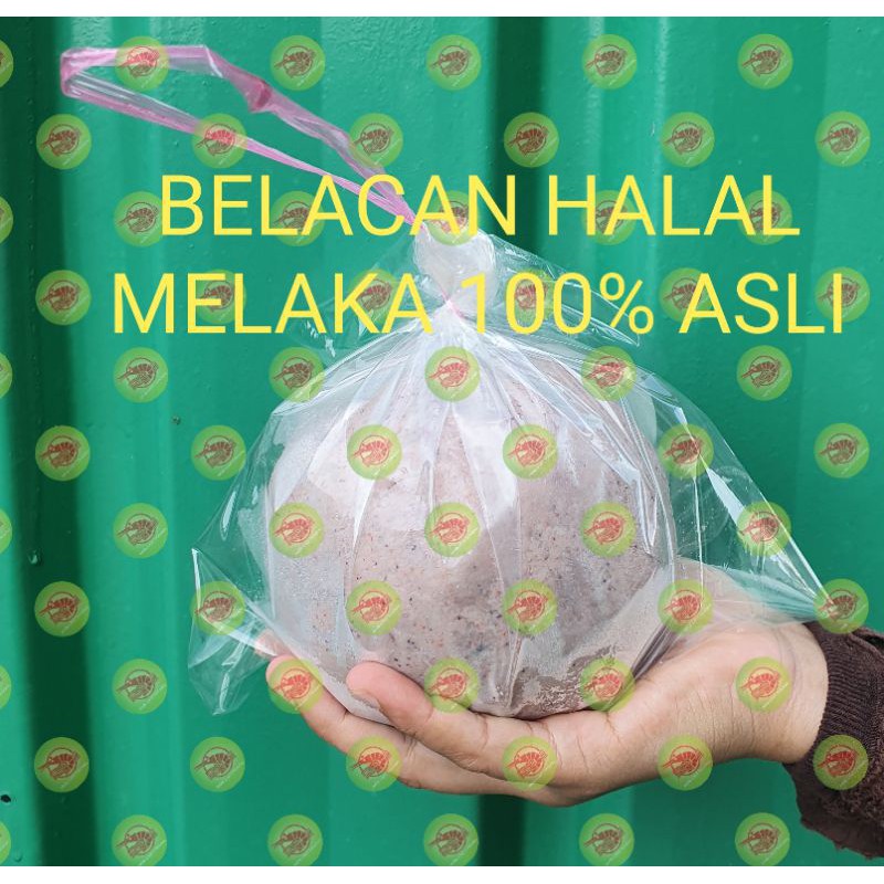 BELACAN HALAL KEPAL BASAH 1 KILO BELACAN MELAKA DI PASAR MASJID TANAH PASTI ADA BELACAN MELAKA