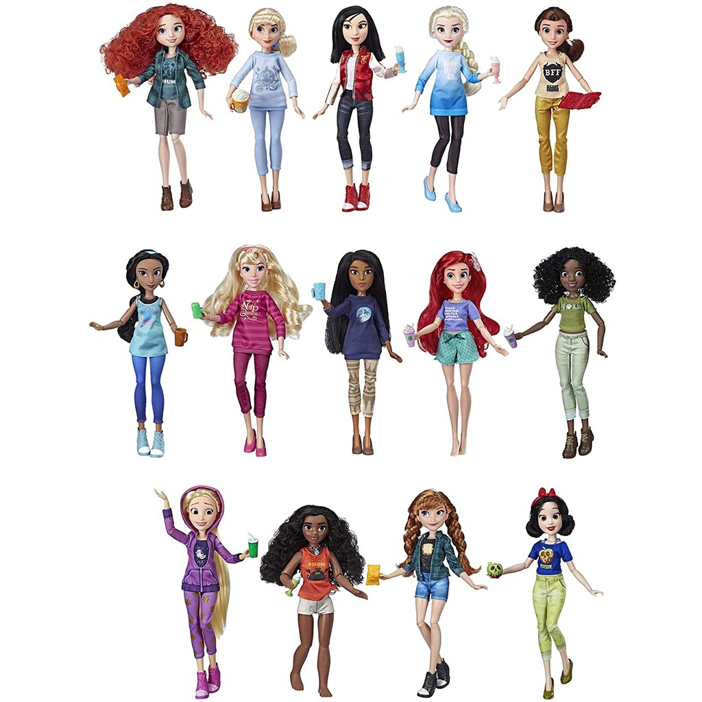 Disney Princess Ralph Breaks The Internet Movie Dolls with Comfy 