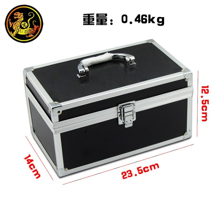 Black Aluminum Alloy Tattoo Machine Large Tool Box Portable Special Equipment Set Storage Box Shopee Malaysia