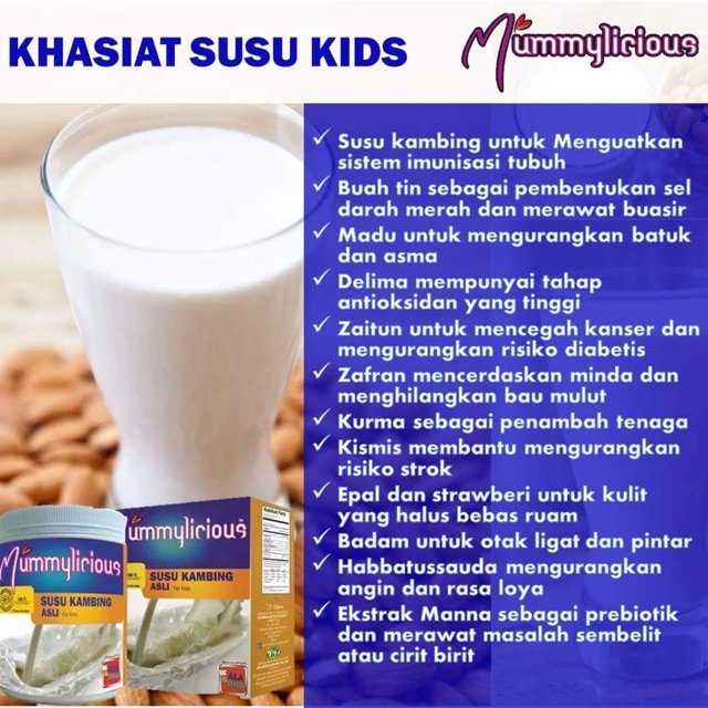 Susu Kambing Mummylicious Shopee Malaysia