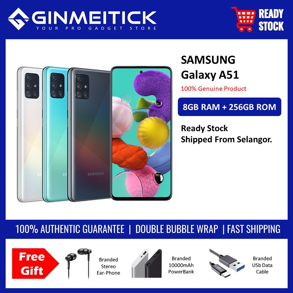 samsung a51 ram 8gb