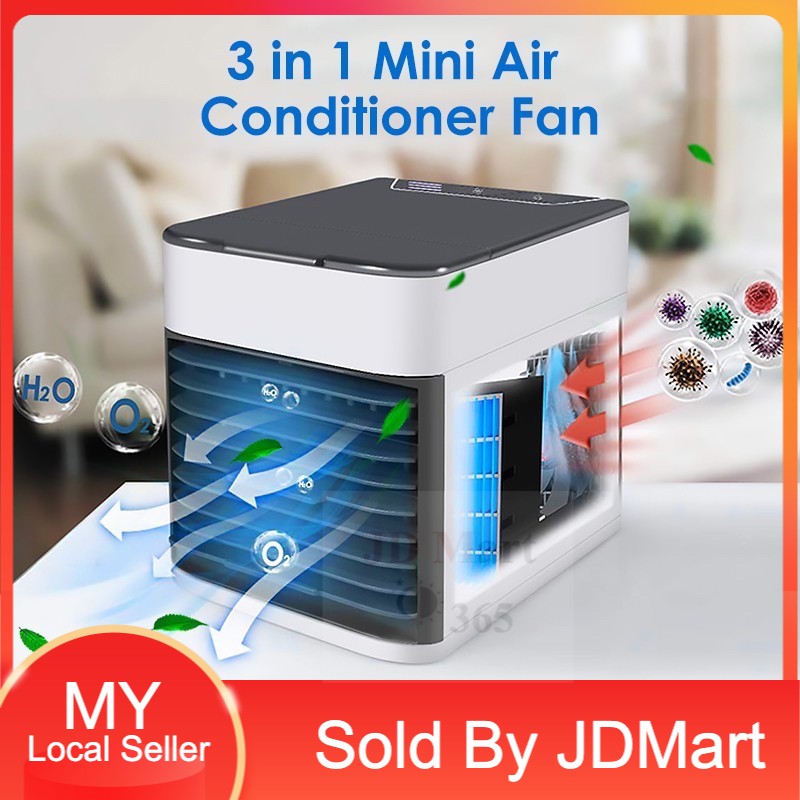 JDMart365 Evaporative Air Cooler Mini Portable AirCond Mini Penghawa