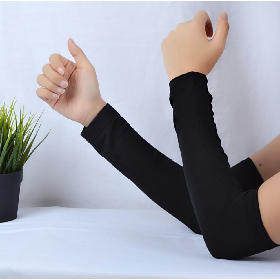 Handsock Sarung Tangan Sarung Lengan Hitam Skin Armglove Handglove Paling Murah Shopee Malaysia