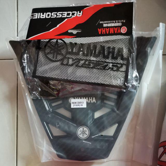 YAMAHA Y15 ENGINE COVER RADIATOR COVER COOLANT COVER SET CARBON Y15 V1