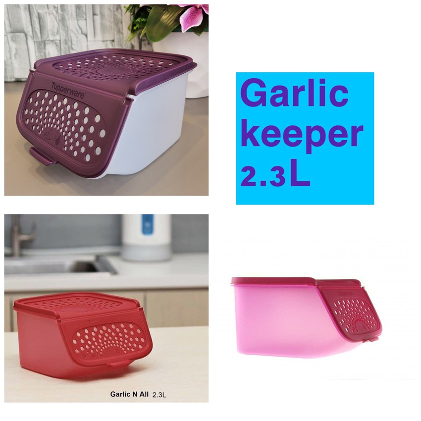 Tupperware Garlic N ALL Keeper 2.3L (1 pc) Shopee Malaysia
