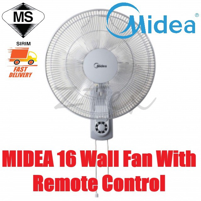 Ready Stock Midea Wall Fan 16 Mf 16fw6h Shopee Malaysia