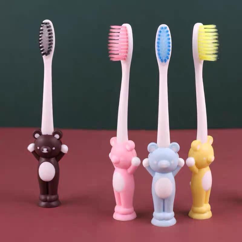 Set Of 4 Japanese Baby Toothbrushes Shopee Malaysia