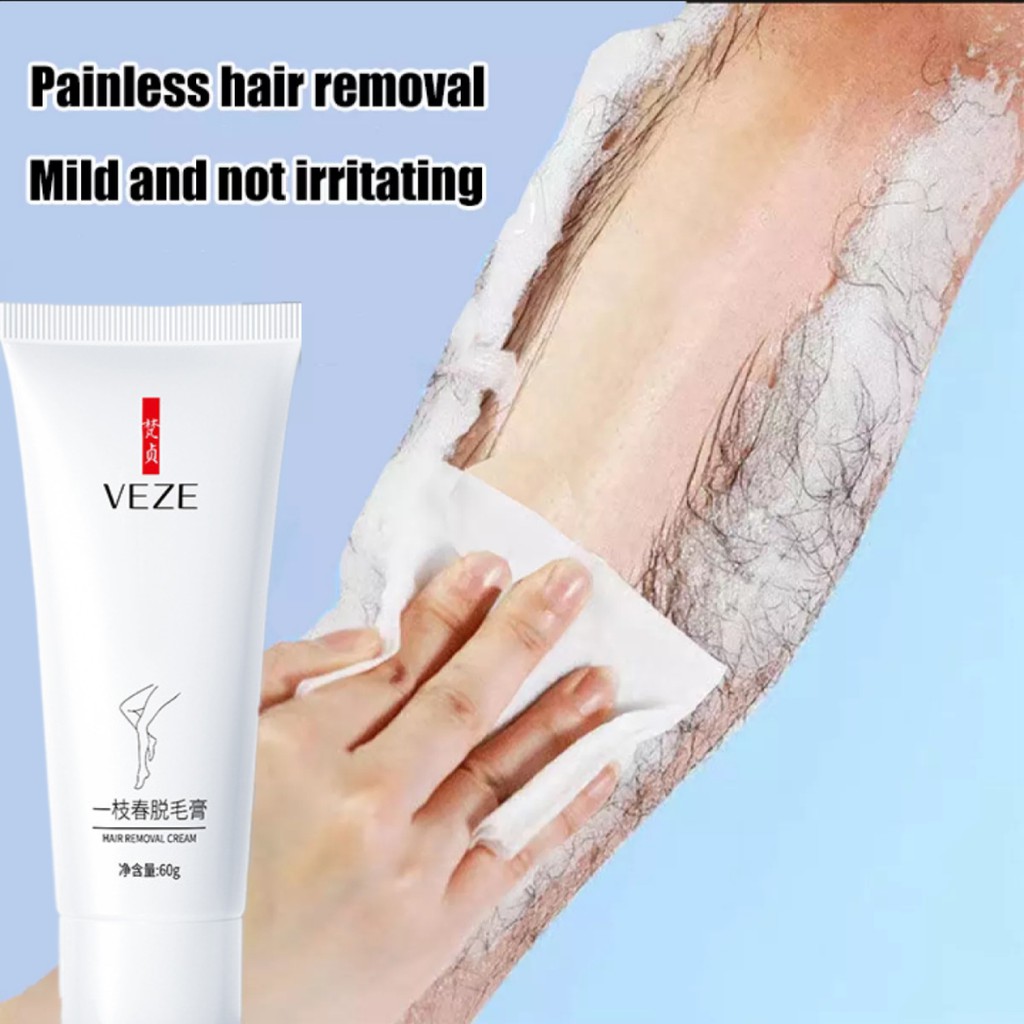VENZEN Painless Depilatory Cream Fast hair removal Armpit Legs Arms