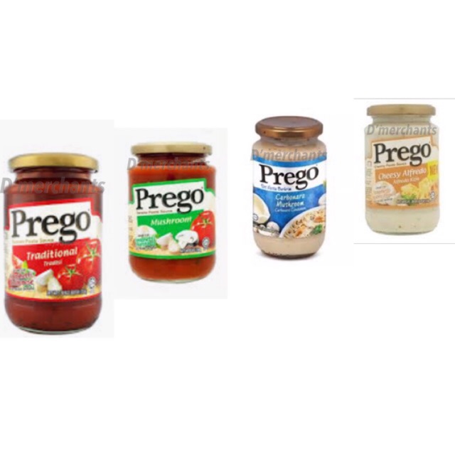 Prego Carbonara Mushroom Pasta Sauce 350g Shopee Malaysia 