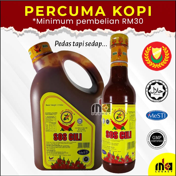 Sos Cili Cap Jagung (Pedas Tapi Sedap) - Ori Kedah