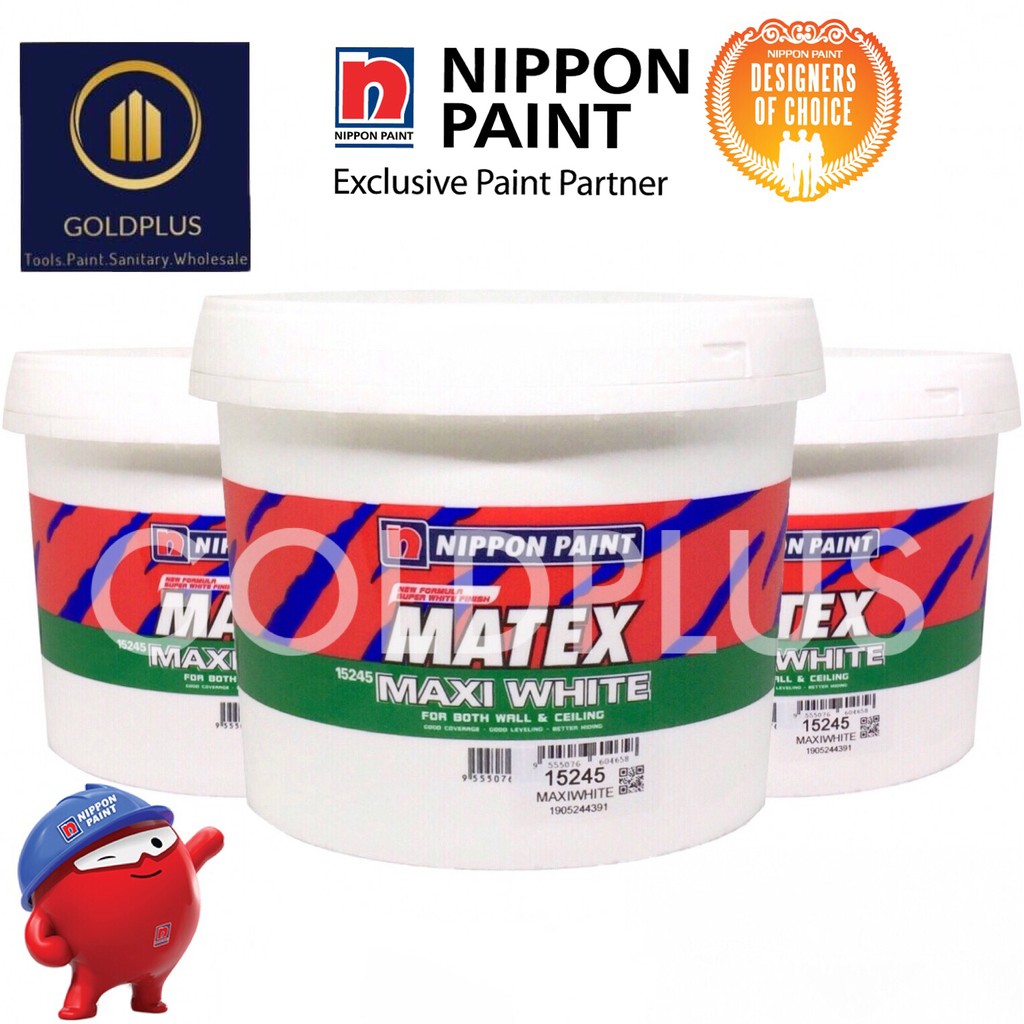READY STOCK 7 Litre Nippon  Matex  Emulsion Paint  Colour 