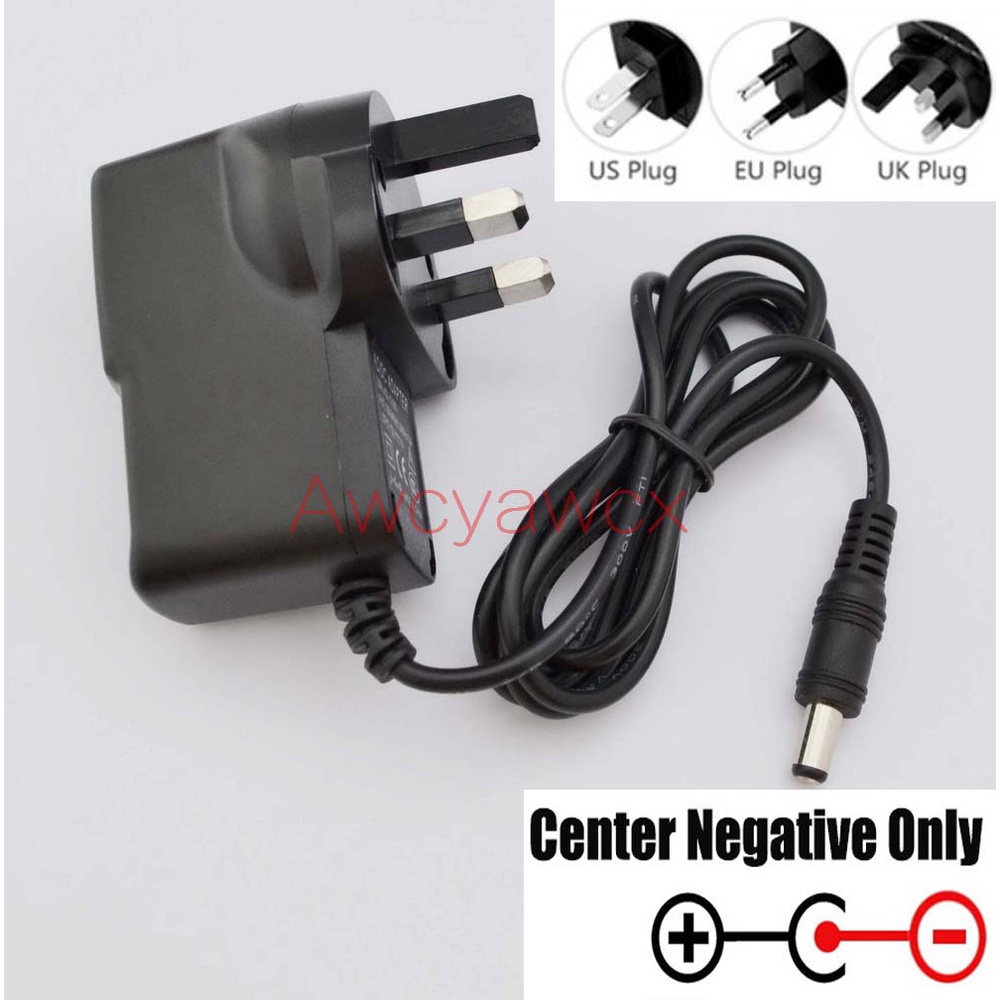 AC power supply DC 9V 1A 2A HISPEEDIDO Replacement adapter Charger for ...