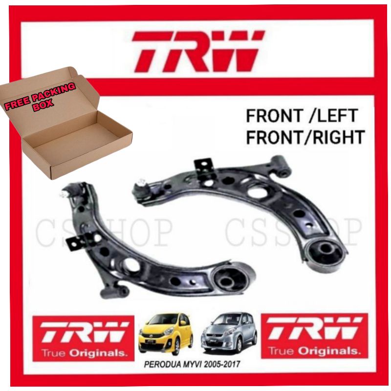 TRW LOWER ARM FRONT PERODUA MYVI , MYVI LAGI BEST , MYVI ICON ( 2005
