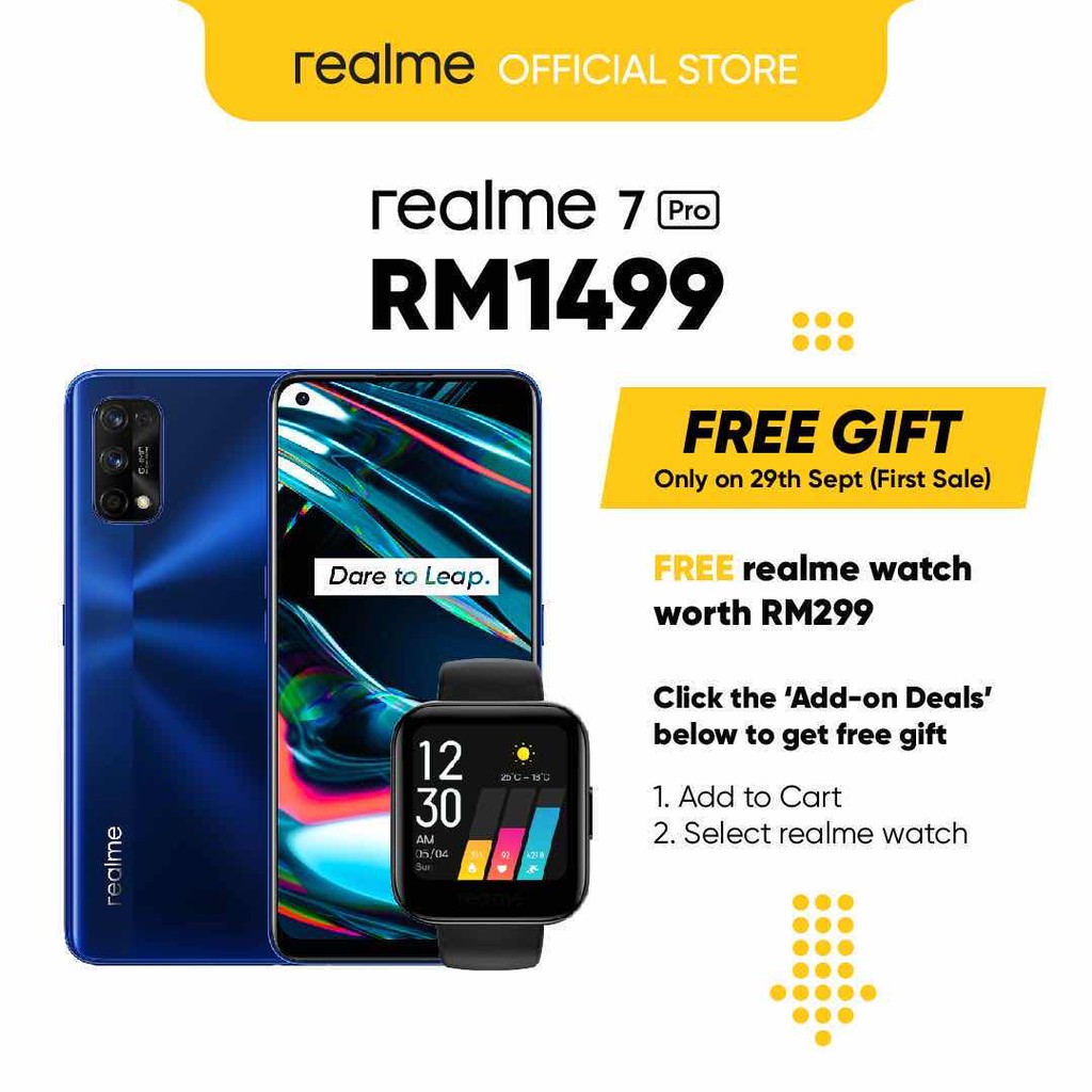 Spesifikasi dan harga Realme 7 Pro di Malaysia - TechNave BM