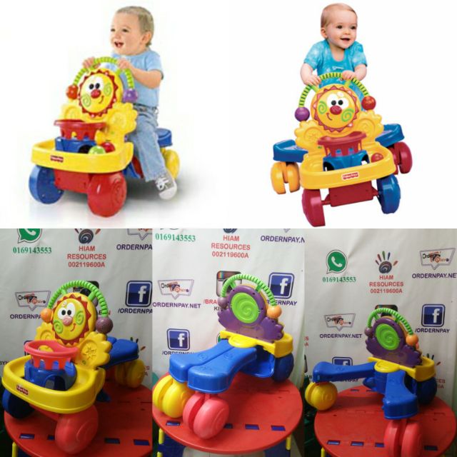 fisher price walk and ride