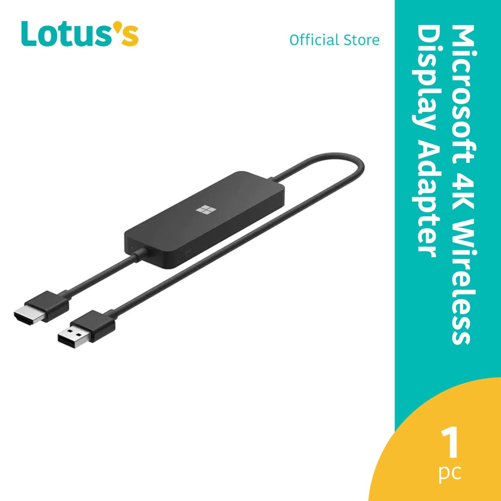 Microsoft 4K Wireless Display Adapter (UTH-00031) | Shopee Malaysia