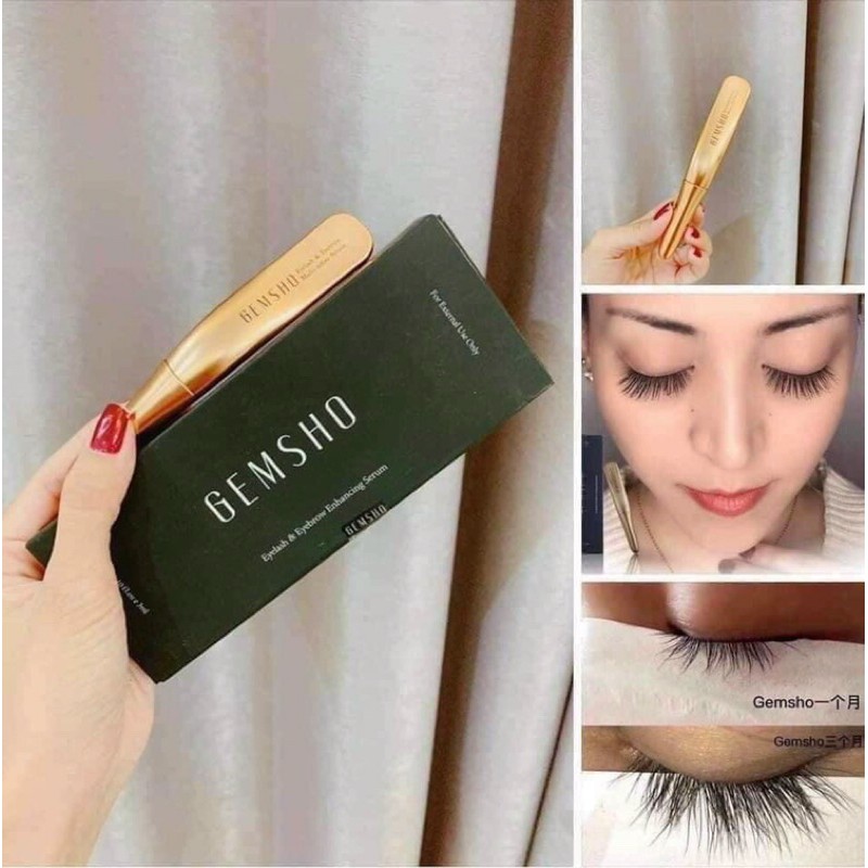 Gemsho eyelash growth stimulating serum tube Shopee Malaysia