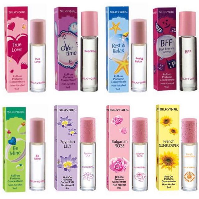 [NO BOX] SILKY GIRL ROLL ON PERFUME - 8 FLAVOUR TO CHOOSE | Shopee Malaysia