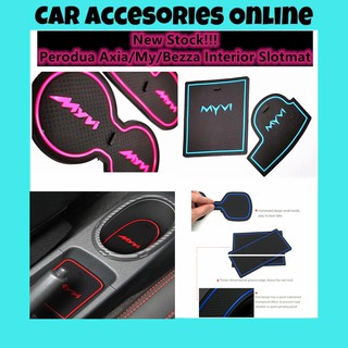 (Ready stock New car) Proton Interior Slot Mat Storage 