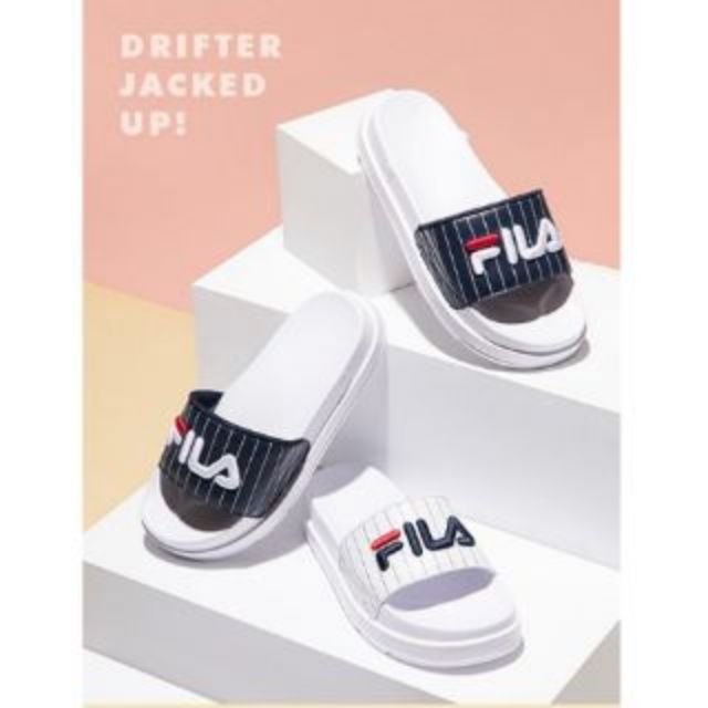 fila drifter jacked up sandals
