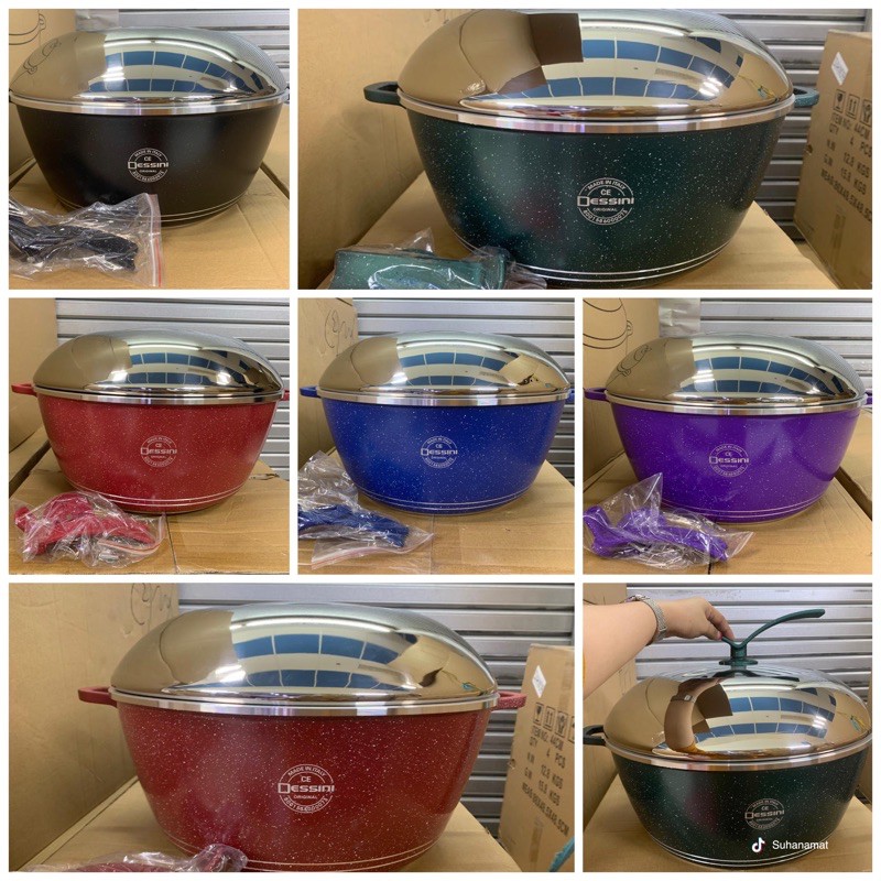 Ready Stok Periuk Rendang Dessini Tudung Semilid