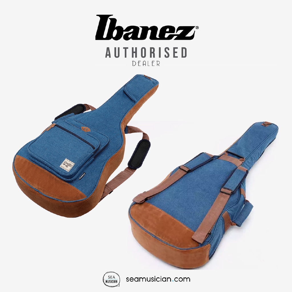 Ibanez Ibanez ICB541D-BL Powerpad Classic Gitarrentasche Gig Bag Blau Blue Soft Case 
